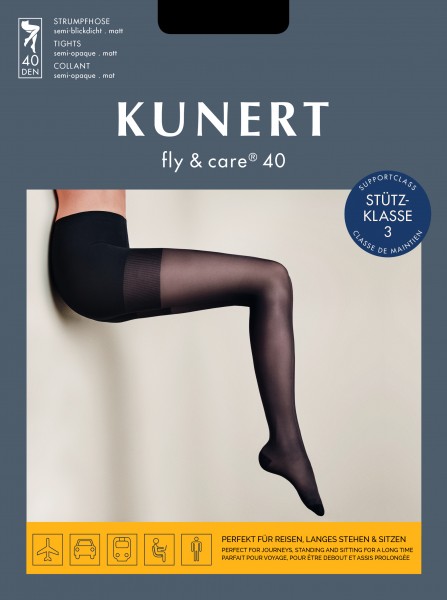 Kunert Fly &amp; Care® - Semi-blickdichte Stützstrumpfhose