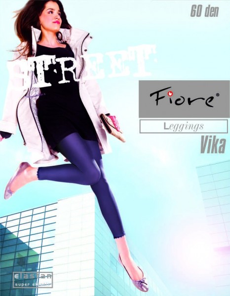 Fiore Glatte Microfaser-Leggins Vika 60 den