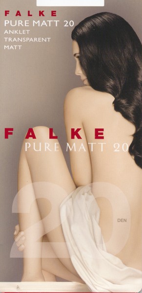 Falke Pure Matt 20 - Transparente matte Feinsöckchen