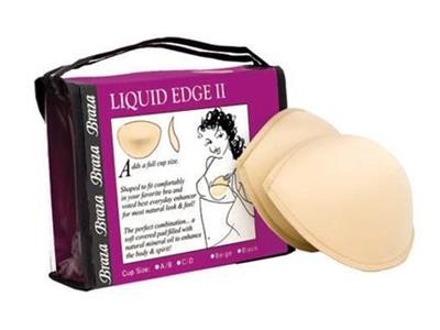 LIQUID EDGE II Ein weiches, mit Satin überzogenes Polster