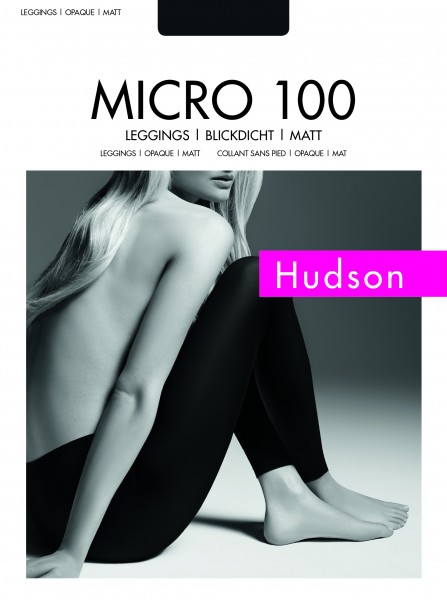 Hudson Micro 100 - Blickdichte, matte Leggings