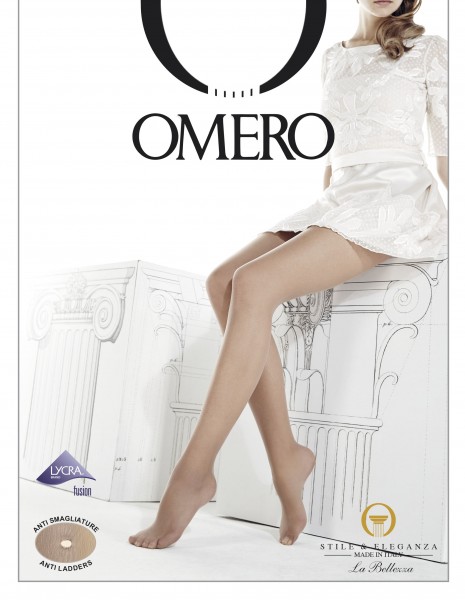 Omero Permaneo 20 - Matte, laufmaschenresistente Feinstrumpfhose