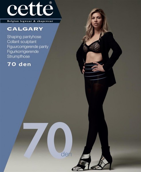 Cette Size Plus Collection Calgary - Blickdichte, figurformende Plus Size Strumpfhose