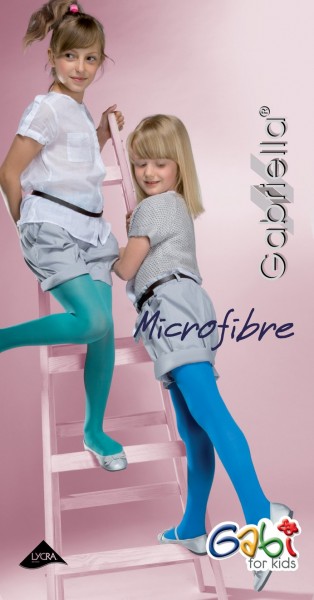 Gabriella Klassische glatte Kinderstrumpfhose Microfibre, 40 DEN