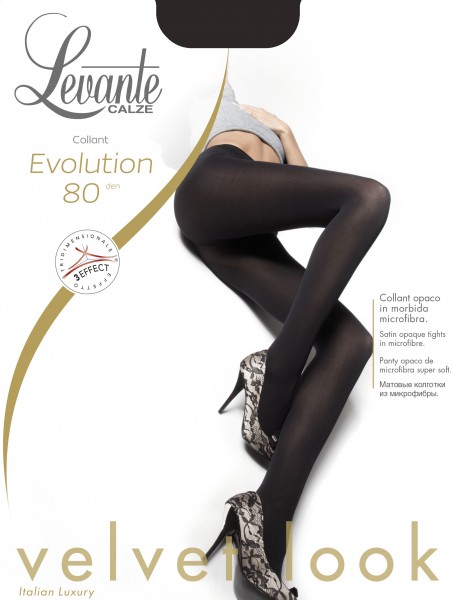 Levante Evolution 80 - Glatte blickdichte Strumpfhose in matter Optik