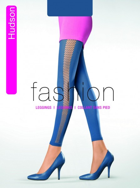 Hudson Extravagante Leggings mit Netzstreifen 60 DEN